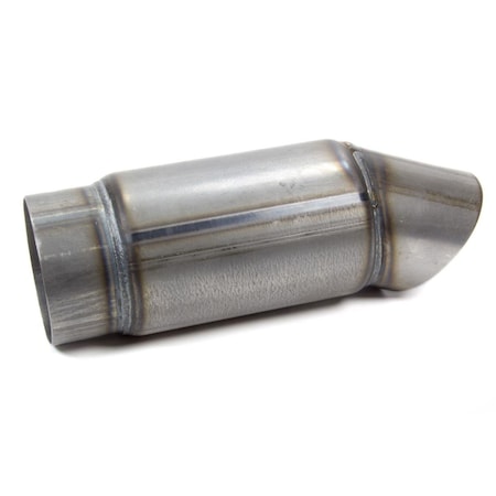 Time Out MUF3.5 Slip-On Muffler with Turn Down; 3.5 x 3.5 x 6 in. Body TI1391879